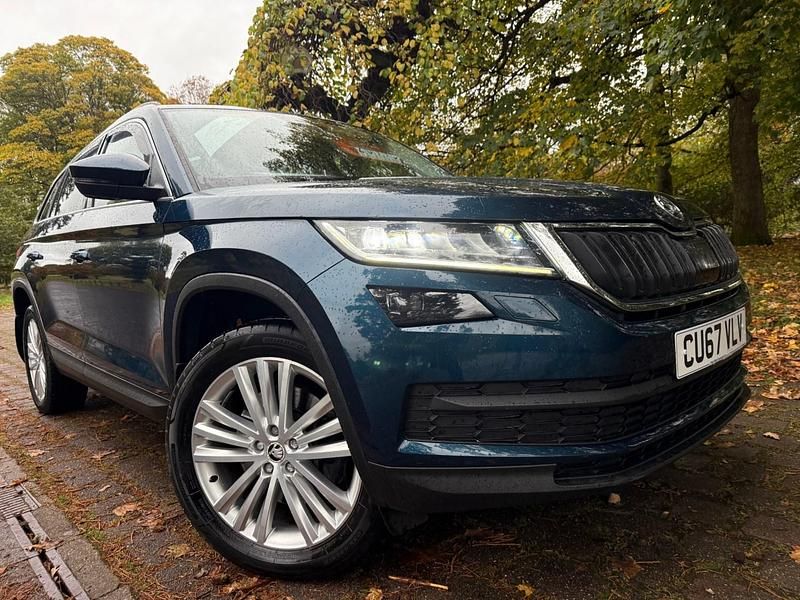 Blue Used 2017 Skoda Kodiaq SE L SUV | £20,495 (Fair price) - Image 1/4