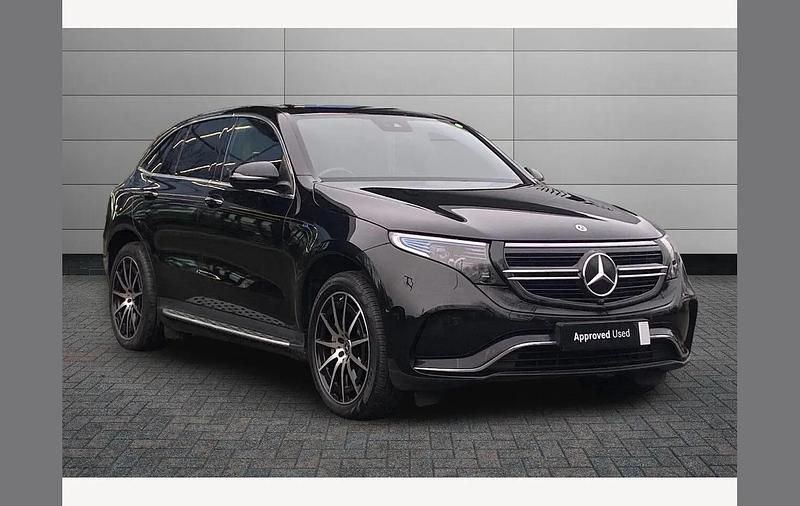 Black Used 2022 Mercedes EQC400 AMG line SUV | £24,895 (Super price) - Image 1/4