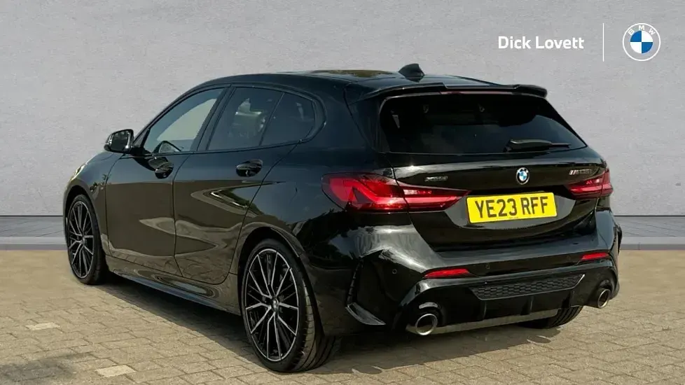 Used BMW M135 Comfort Edition 302 HP (222 kW) 2023 Black Hatchback