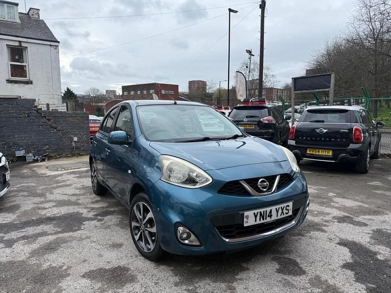 Used Nissan Micra Tekna 80 HP (58 kW) 2014 Blue Hatchback