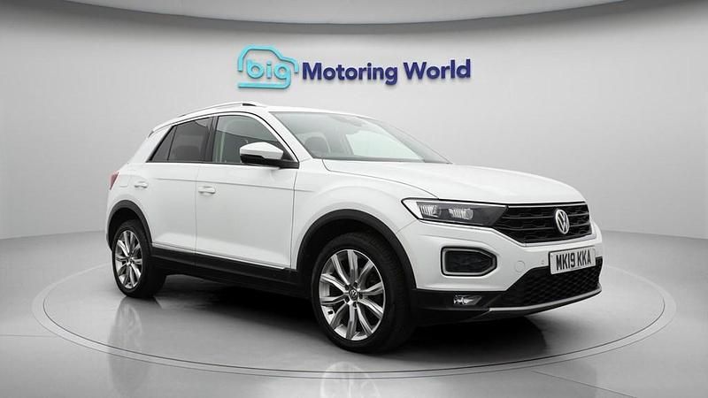 Used VW T-Roc SEL 115 HP (84 kW) 2019 White SUV