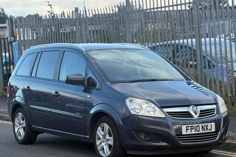 Blue Used 2010 Vauxhall Zafira MPV | £1,295 (Good price) - Image 1/1