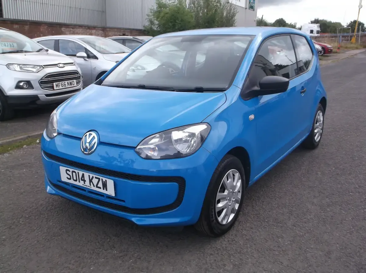 Used VW up! take up! 60 HP (44 kW) 2014 Blue Hatchback