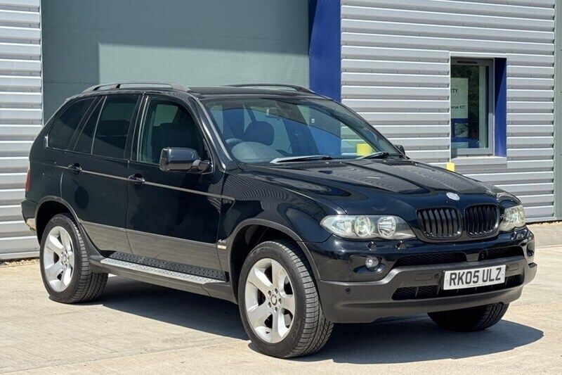 Black Used 2005 BMW X5 Sport Line SUV | £4,990 (Good price) - Image 1/1