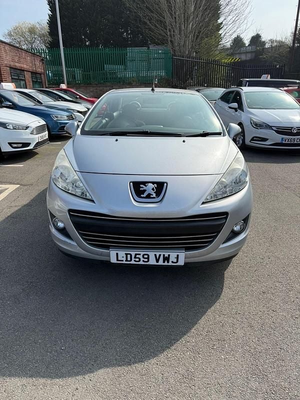 Used Peugeot 207 CC Sport 120 HP (88 kW) 2009 Silver Cabriolet