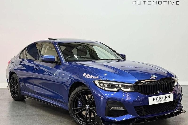 Blue Used 2021 BMW 330e M Sport Sedan | £19,750 (A bit pricey) - Image 1/1
