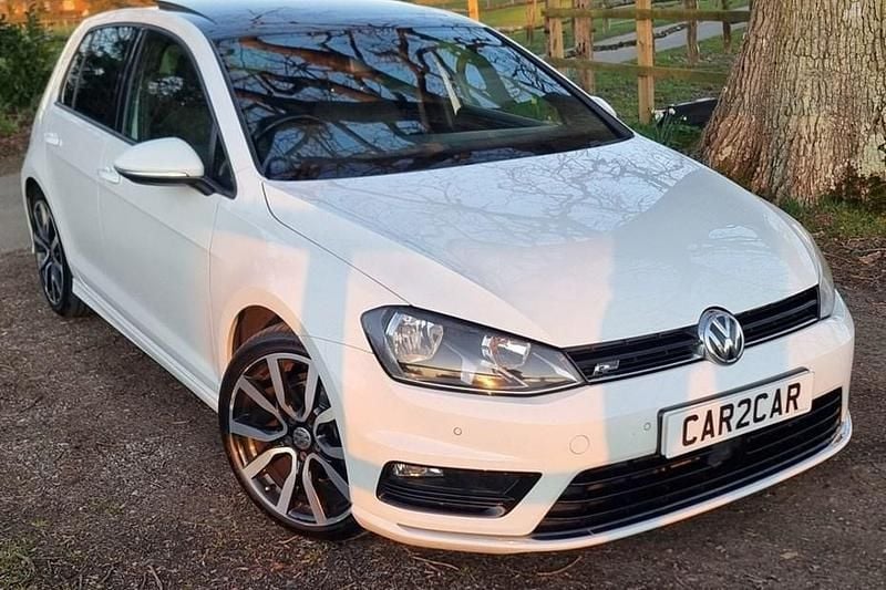 Used VW Golf VII R-line Edition 2016 White Hatchback