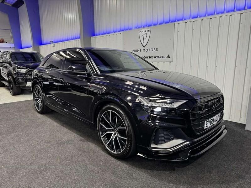 Black Used 2019 Audi Q8 Comfort SUV | £43,249 (Fair price) - Image 1/4