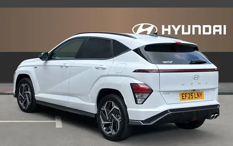 Second-hand Hyundai Kona N Line 129 CP (94 kW) 2025 Alb SUV