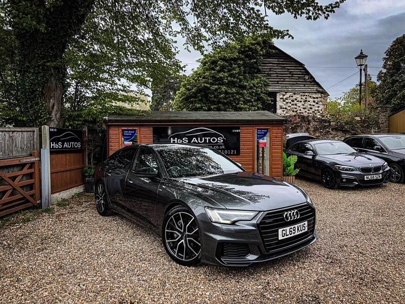 Used Audi A6 Black Edition 245 HP (180 kW) 2019 Grey Sedan