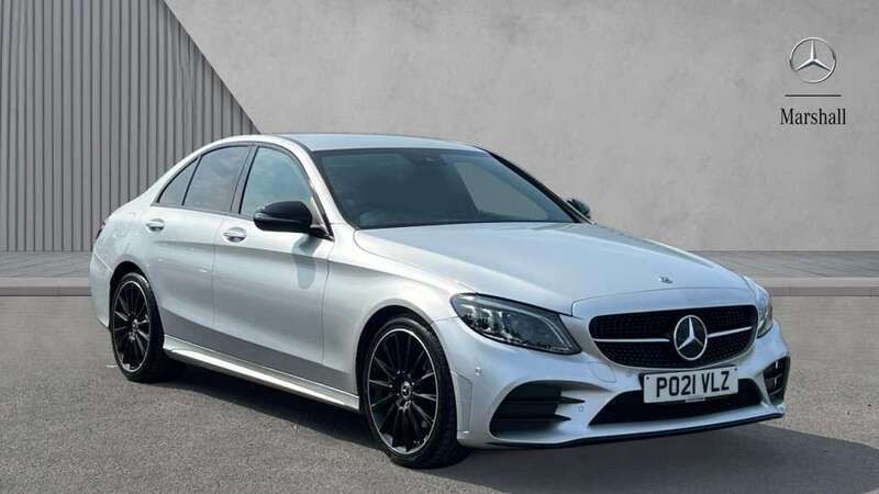 Silver Used 2021 Mercedes C220 AMG line Sedan | £24,106 (A bit pricey) - Image 1/4
