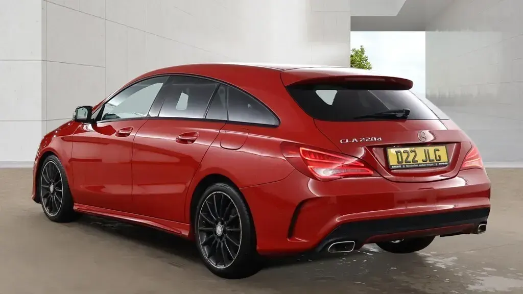 Used Mercedes CLA220 AMG 177 HP (130 kW) 2016 Red Coupe