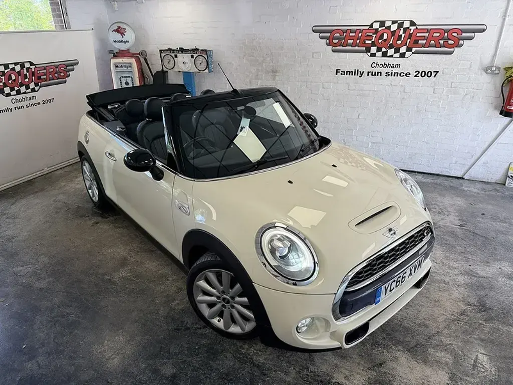 Used Mini Cooper S Cabriolet 2016 White Cabriolet