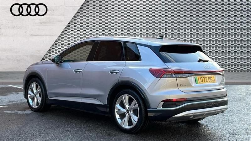 Used Audi Q4 e-tron S-Line 125 kW (170 HP) 2022 Silver SUV