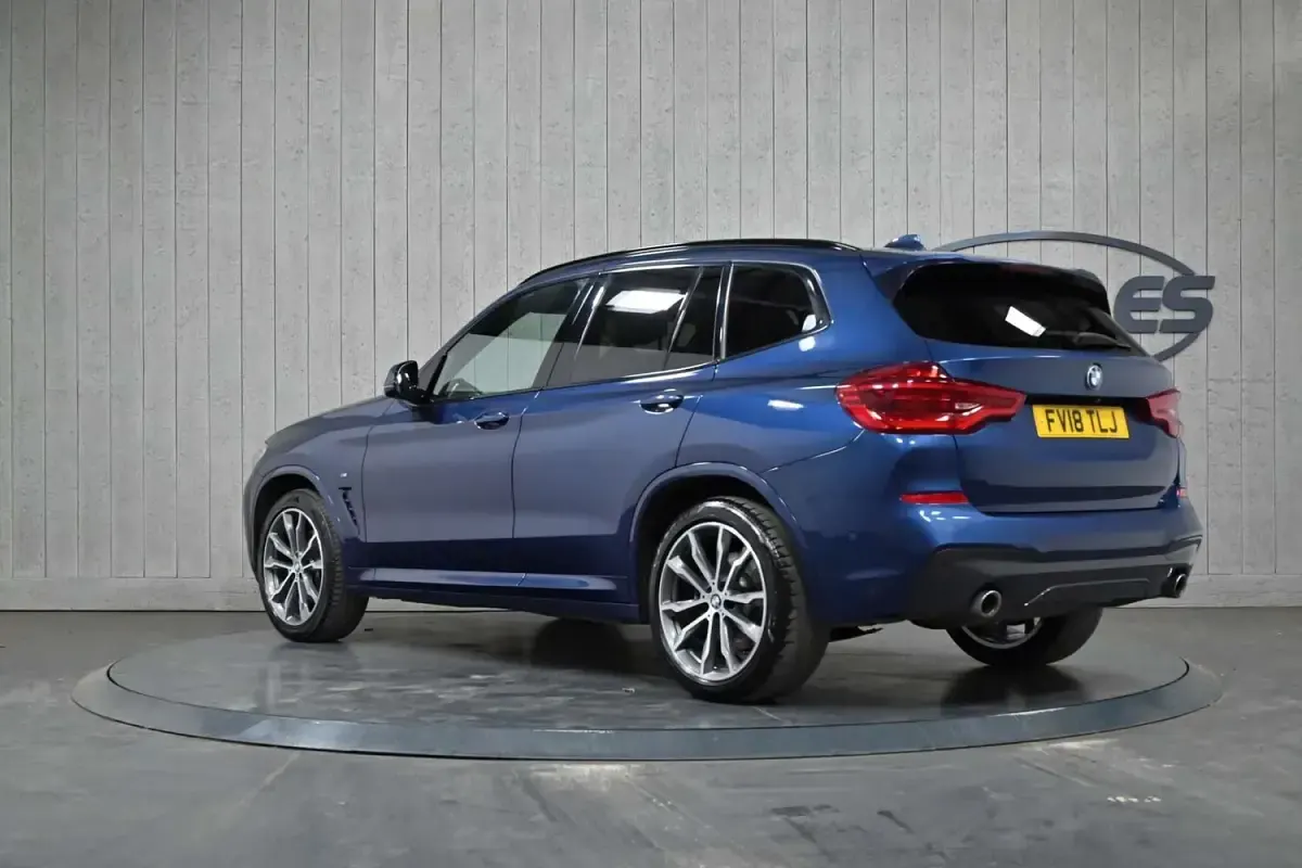 Used BMW X3 M Sport 2018 Blue SUV