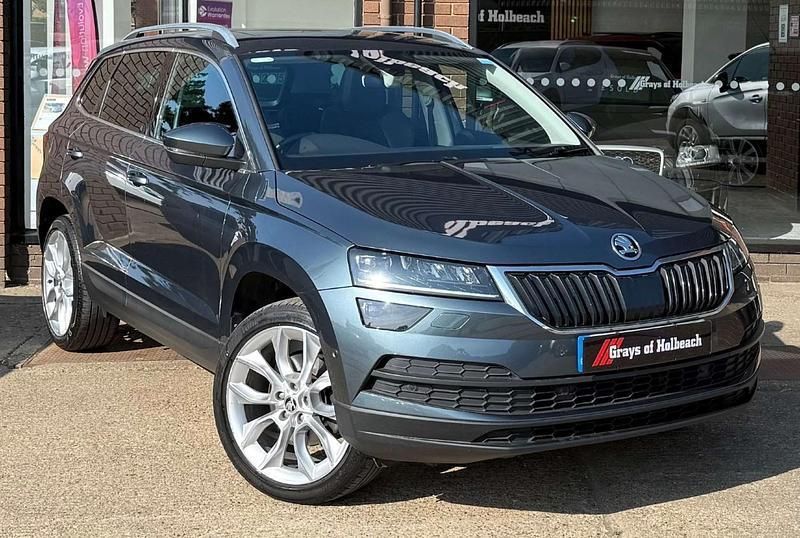 Grey Used 2019 Skoda Karoq SUV | £16,250 (A bit pricey) - Image 1/4