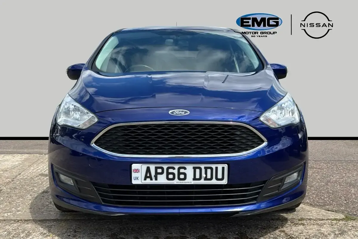 Usado Ford Grand C-Max Zetec 125 HP (91 kW) 2017 Azul Monovolume