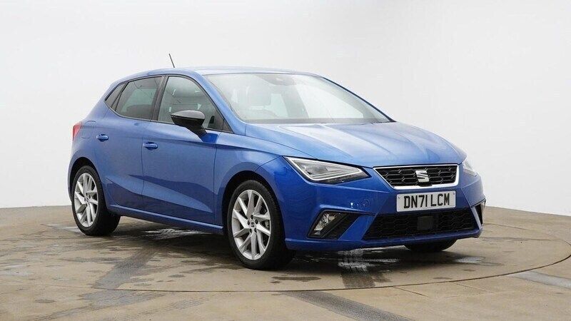 Sapphire blue Used 2022 Seat Ibiza FR Hatchback | £14,190 (Fair price) - Image 1/4