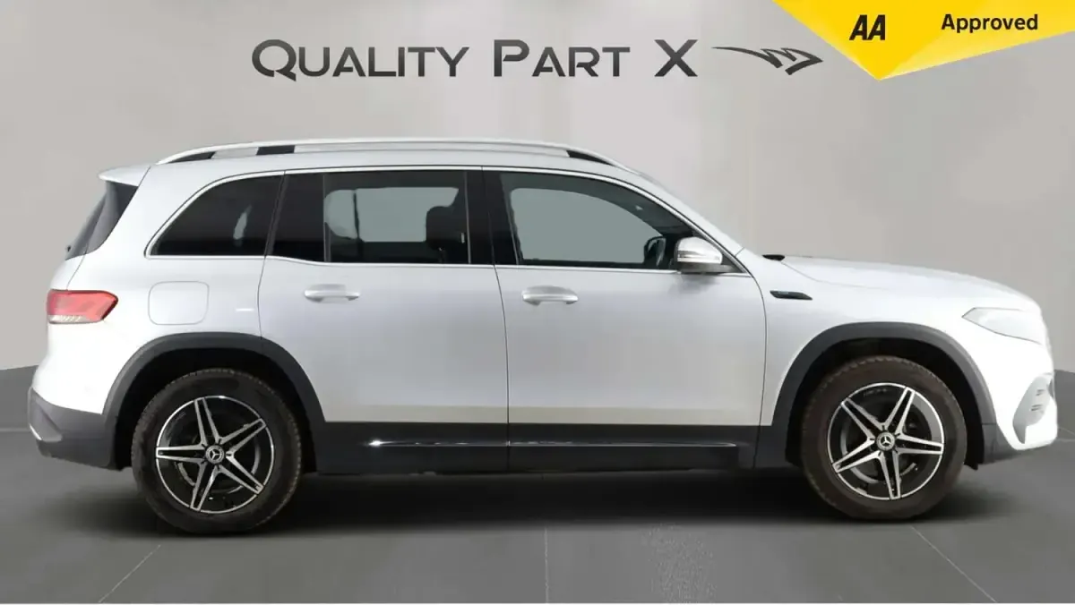 Used Mercedes EQB350 AMG line 214 kW (292 HP) 2022 Silver SUV