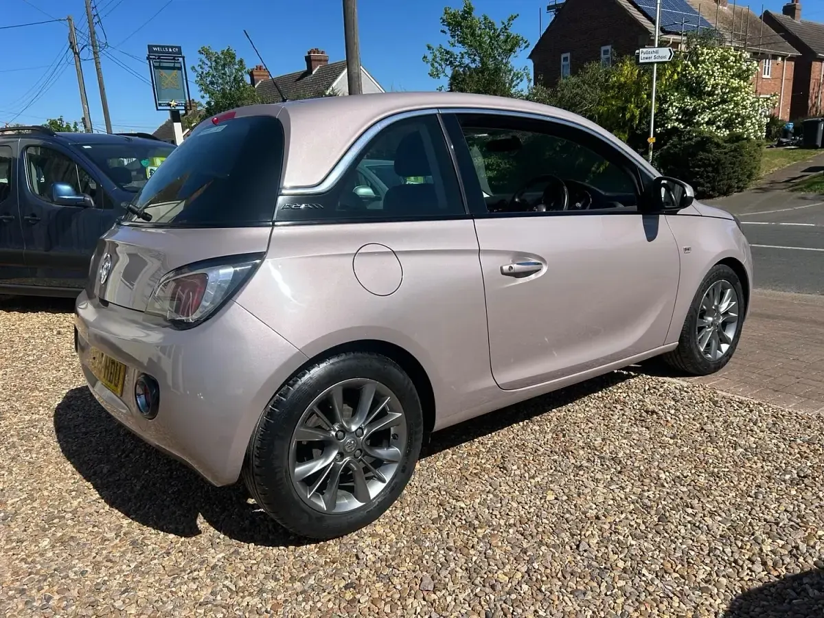 Used Vauxhall Adam Jam 70 HP (51 kW) 2015 Pink Hatchback