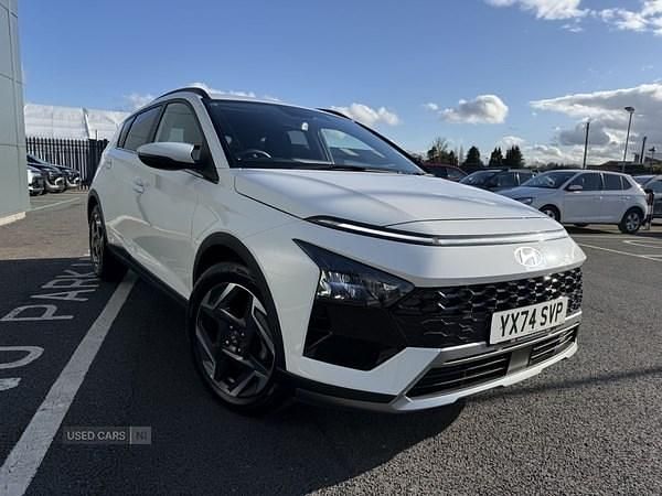 Used Hyundai Bayon Premium 100 HP (73 kW) 2025 White SUV