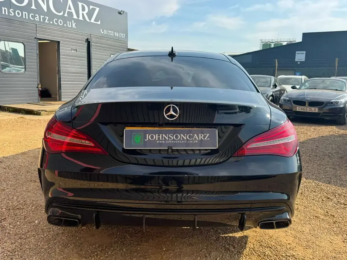 Used Mercedes CLA200 AMG line 2016 Black Coupe