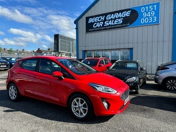 Red Used 2018 Ford Fiesta Zetec Hatchback | £11,590 (Fair price) - Image 1/1