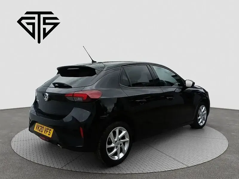 Used Vauxhall Corsa SRi 101 HP (74 kW) 2020 Black Hatchback
