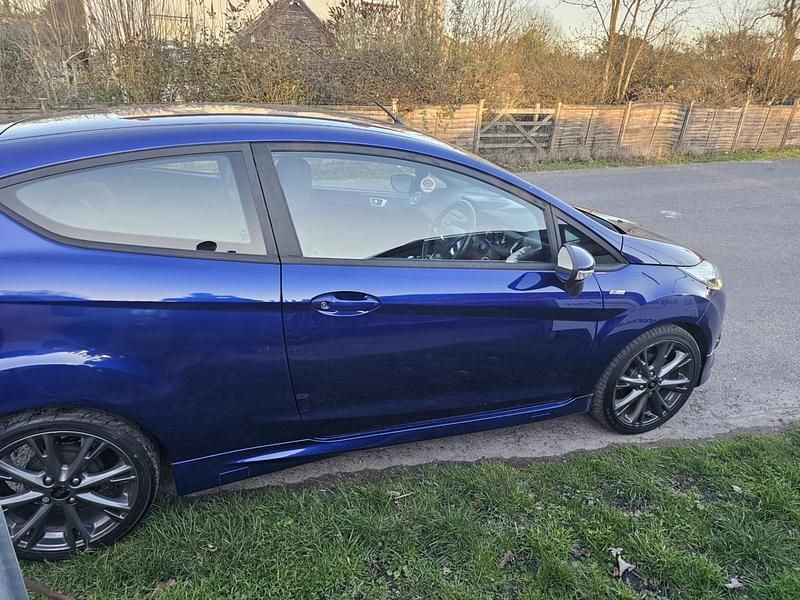 Used Ford Fiesta ST-Line 2017 Blue Hatchback