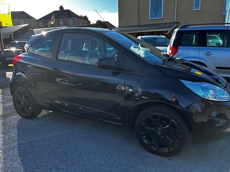 Used Ford Ka Zetec 2015 Black Hatchback
