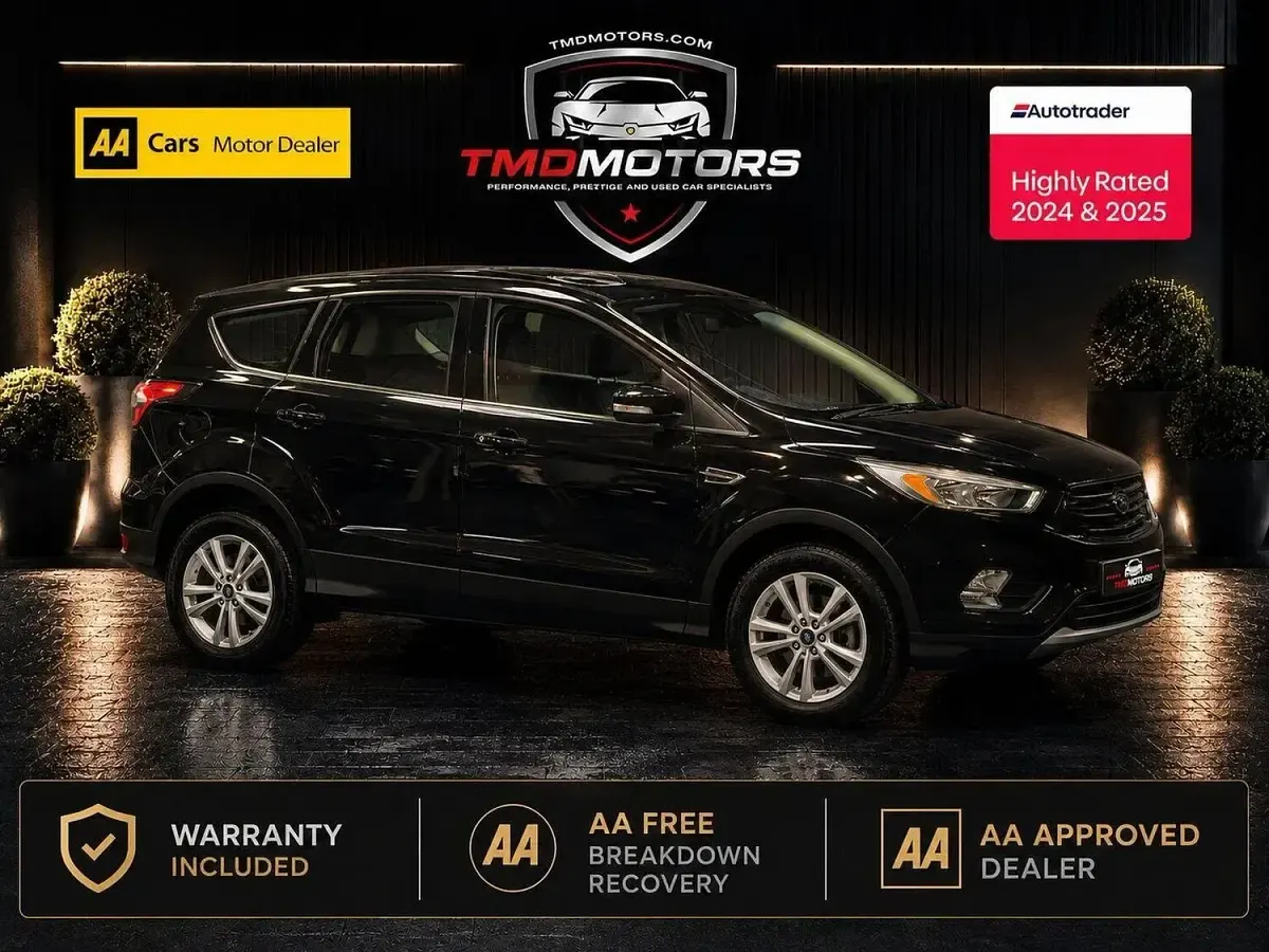 Used Ford Kuga Zetec 120 HP (88 kW) 2017 Black SUV