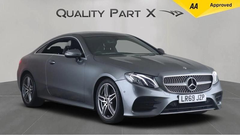 Grey Used 2019 Mercedes E220 AMG line Coupe | £19,079 (Good price) - Image 1/3