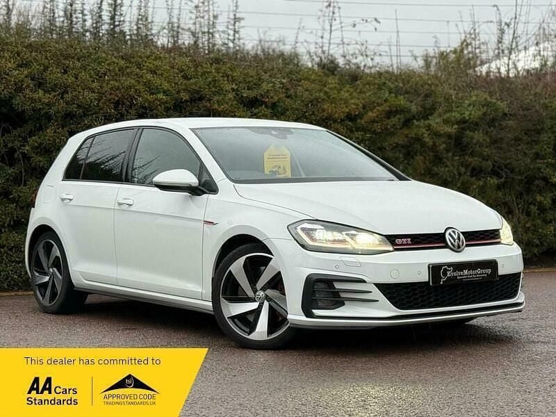 Used VW Golf VII GTI 245 HP (180 kW) 2019 White Hatchback