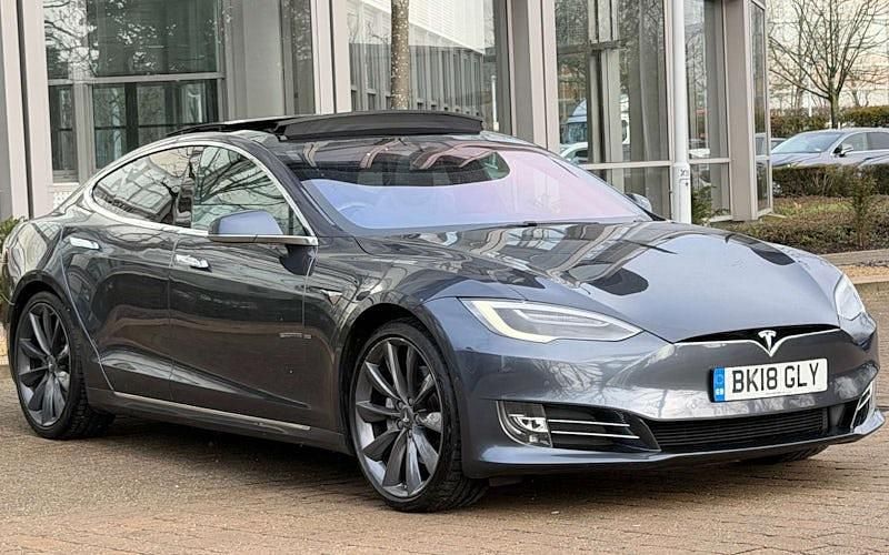 Used Tesla Model S 241 kW (328 HP) 2018 Grey Hatchback