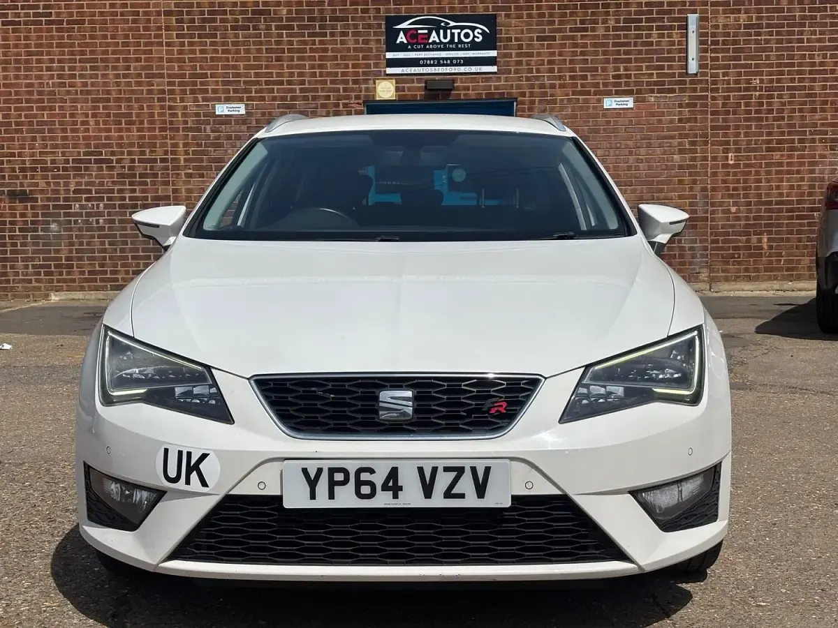 Used Seat Leon FR 2014 White Estate
