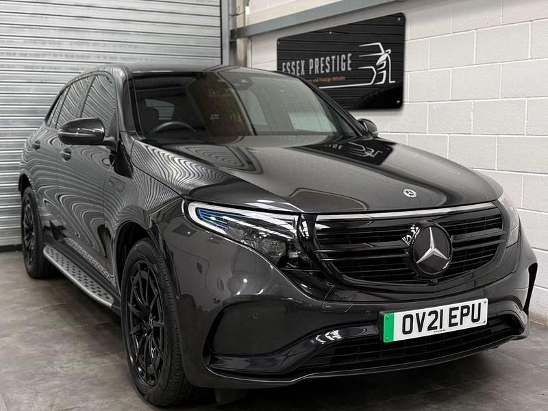Grey Used 2021 Mercedes EQC400 AMG line SUV | £19,991 (Super price) - Image 1/4