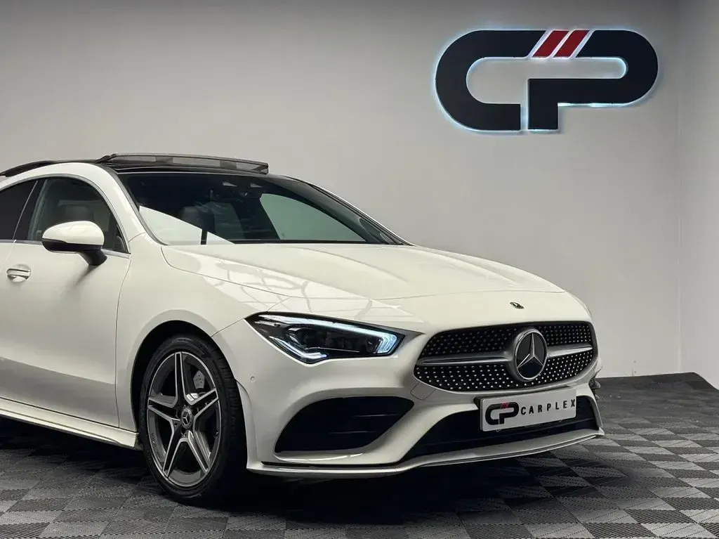 Used Mercedes CLA250 AMG Line Premium Plus 2021 White Coupe