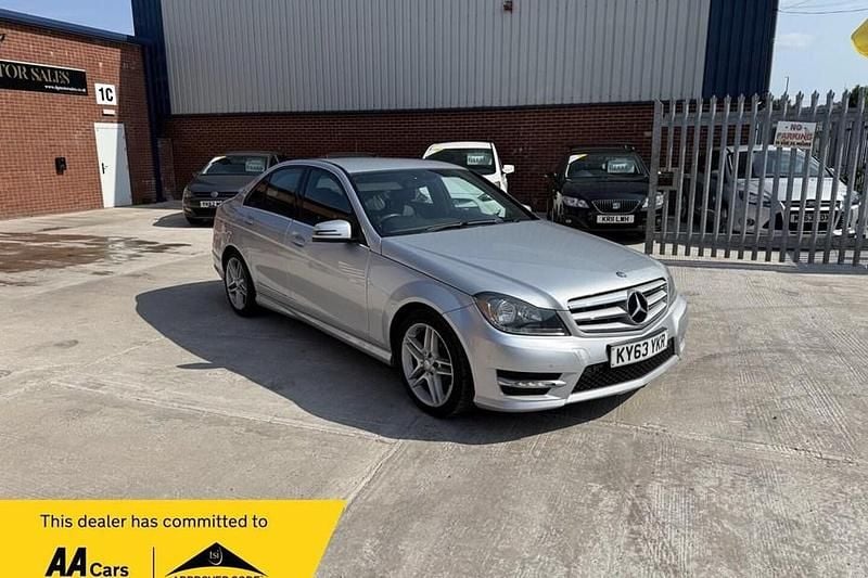 Silver Used 2013 Mercedes C220 AMG Sedan | £6,395 (Fair price) - Image 1/1
