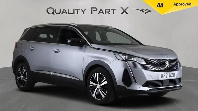Grey Used 2021 Peugeot 5008 GTi MPV | £16,099 (Fair price) - Image 1/3