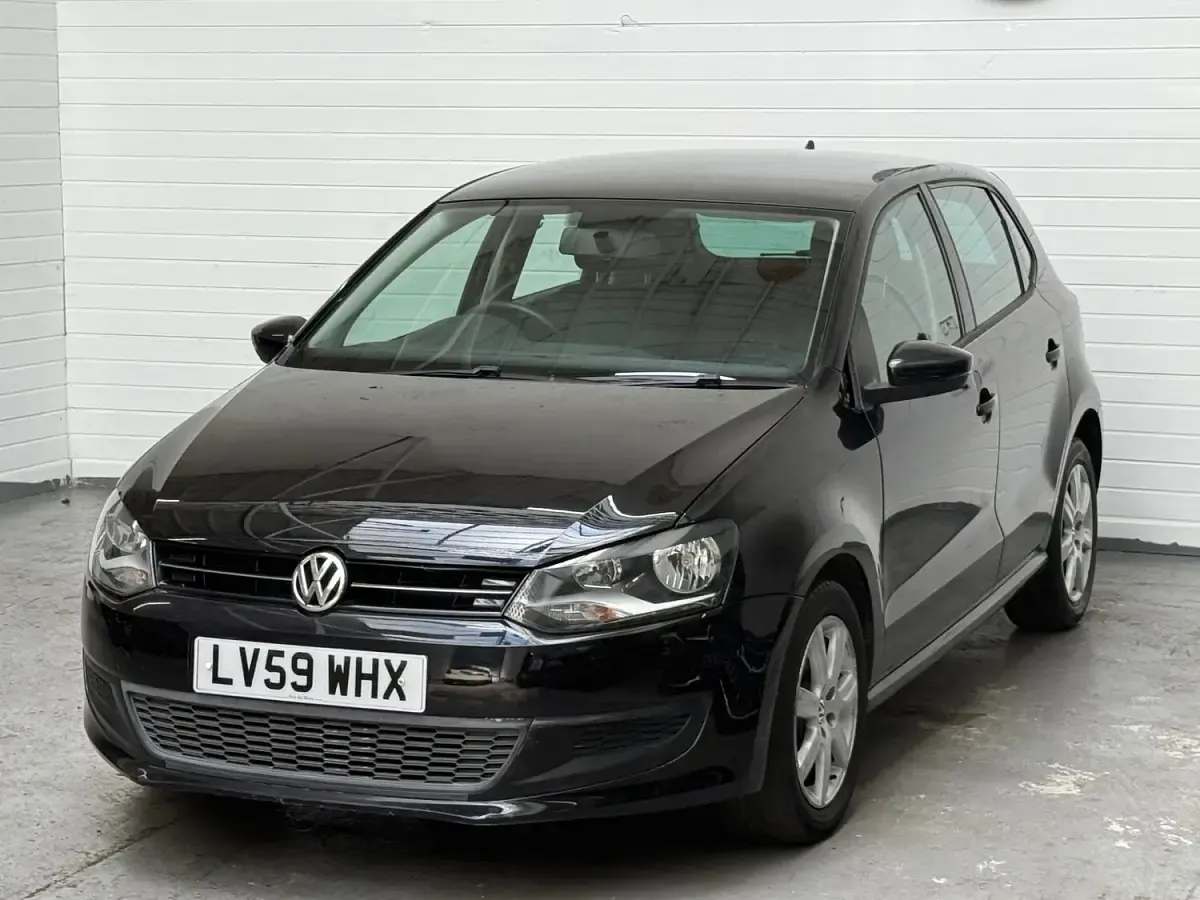 Used VW Polo SE 85 HP (62 kW) 2010 Black Hatchback