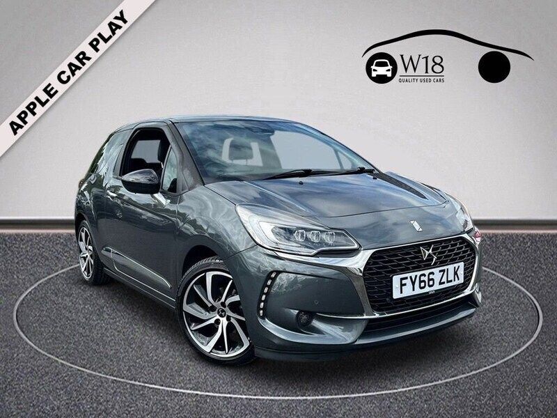 Grey Used 2016 DS Automobiles DS3 Prestige Hatchback | £6,295 (Fair price) - Image 1/4