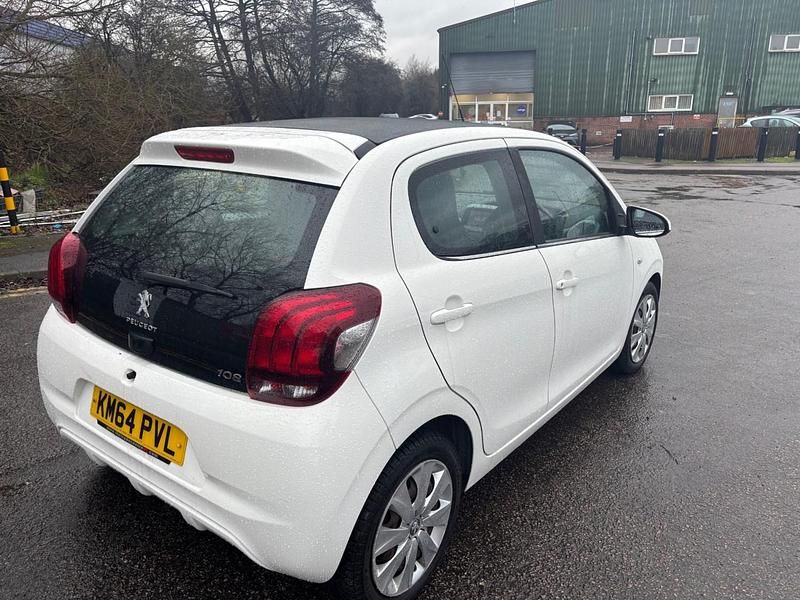 Used Peugeot 108 Active 68 HP (50 kW) 2014 White Hatchback