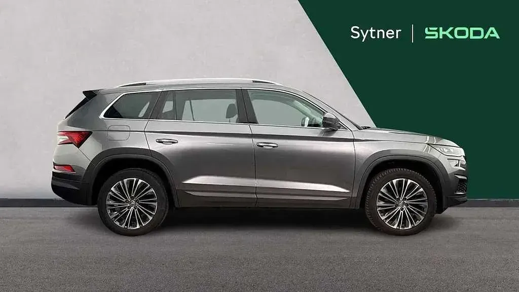 Used Skoda Kodiaq SE L Executive 150 HP (110 kW) 2023 Graphite grey metallic SUV