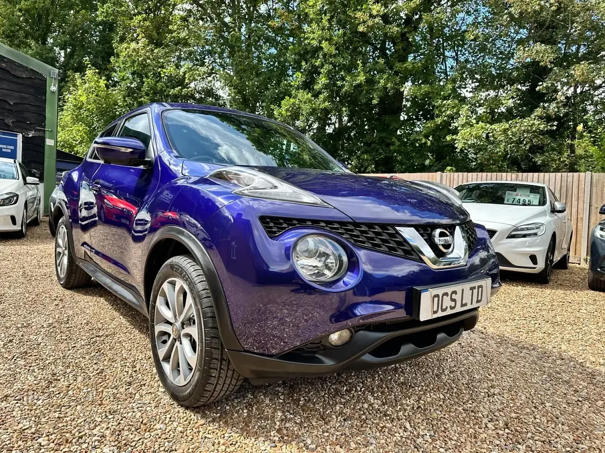 Used Nissan Juke Tekna 110 HP (80 kW) 2016 Blue SUV