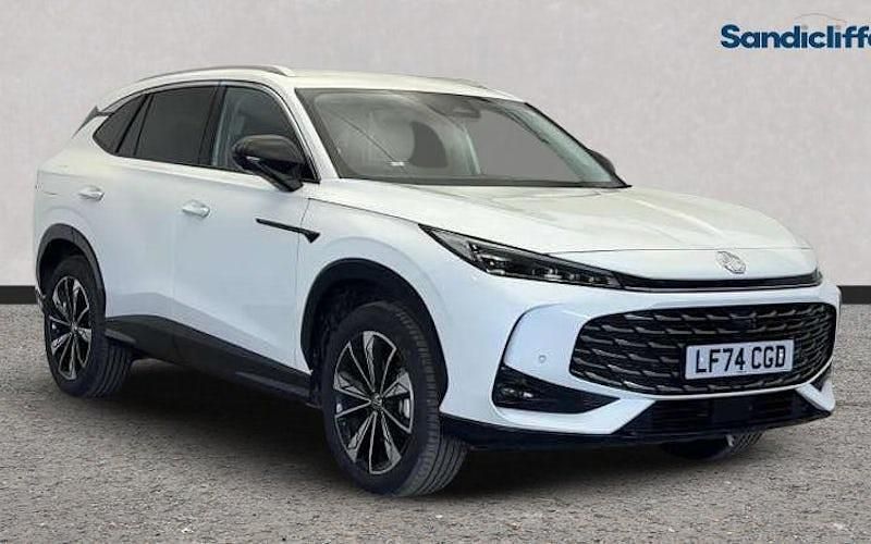 Solid white pearl Used 2024 MG HS Trophy SUV | £21,235 (Expensive) - Image 1/4