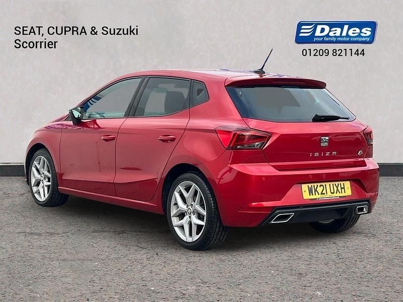 Used Seat Ibiza FR 2021 Red Hatchback