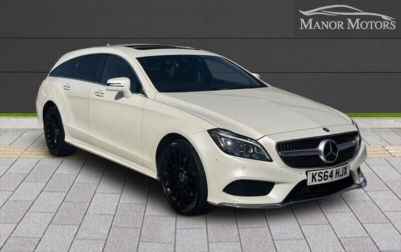 White Used 2015 Mercedes CLS350 Shooting Brake AMG line Estate | £16,995 - Image 1/4