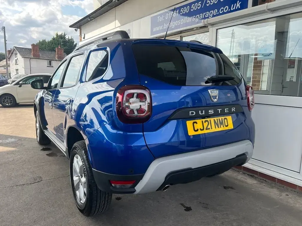 Used Dacia Duster Comfort 130 HP (95 kW) 2021 Blue SUV