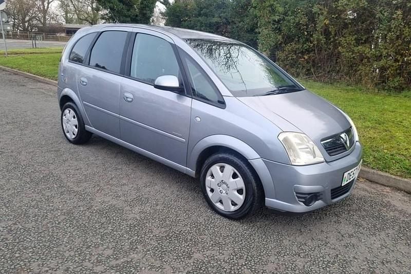 Used Vauxhall Meriva 140 HP (102 kW) 2007 Silver MPV