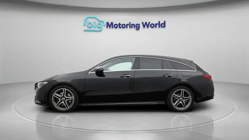 Used Mercedes CLA200 Shooting Brake AMG line 163 HP (119 kW) 2022 Black Estate